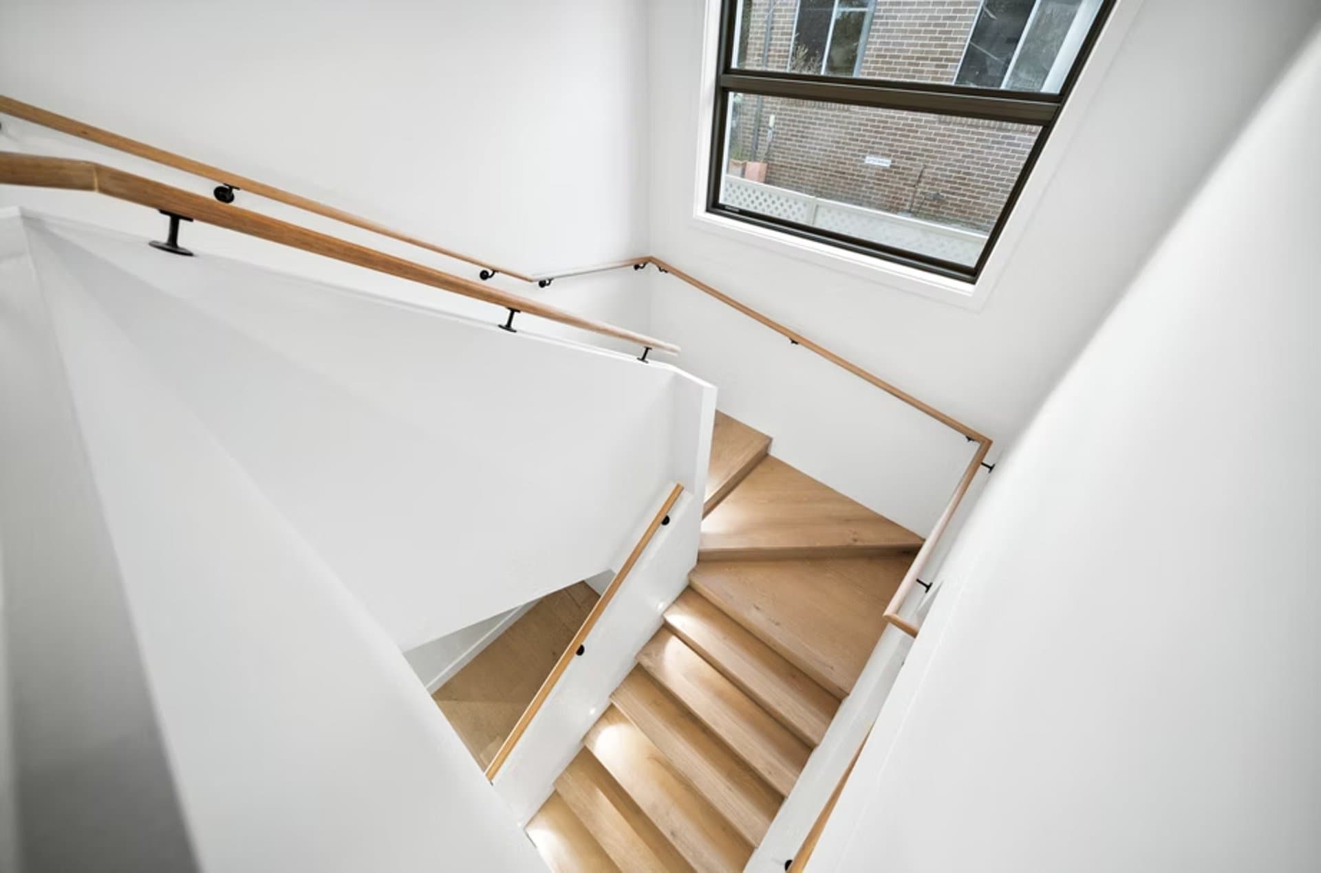 Sydney home with timber stairs and detailed flooring